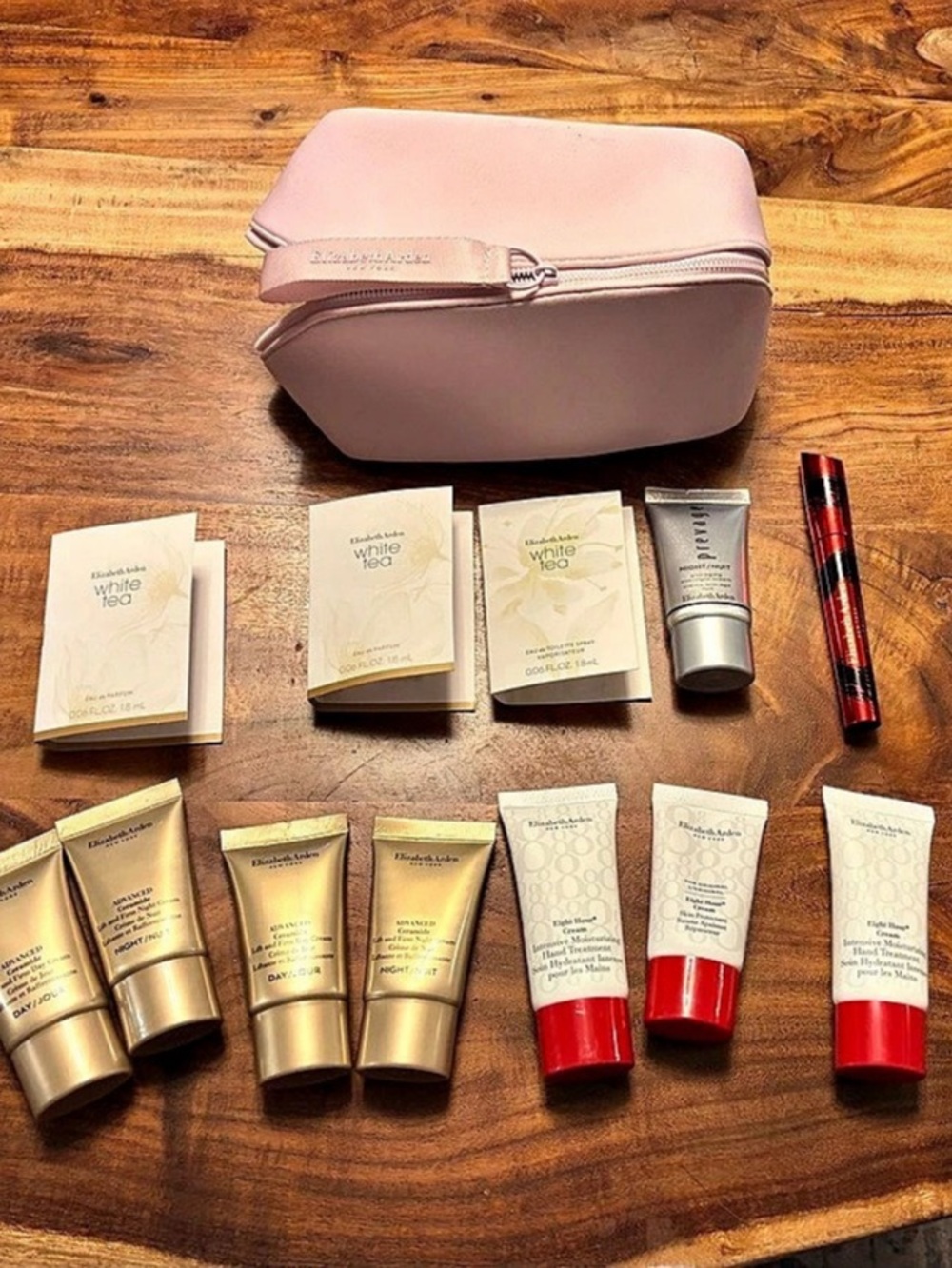 White Company Personal Care Gift Set in Pink NWT with mascara